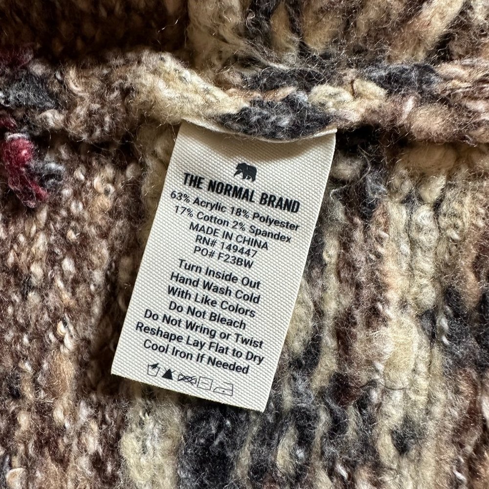The Normal Brand Cozy Carmy Heritage Cardigan - Picture 9 of 9